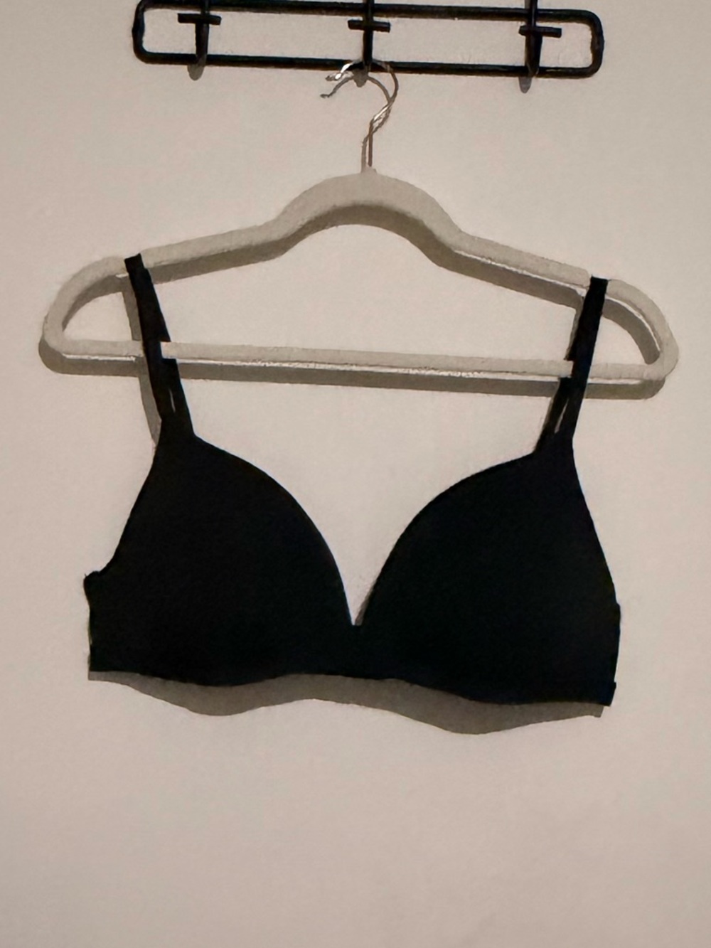 SHEIN Black Wireless Lightly Padded Bra